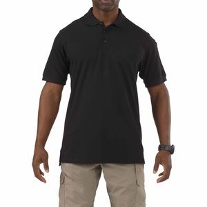 5.11 || UTILITY SHORT SLEEVE POLO || Black || Size Large